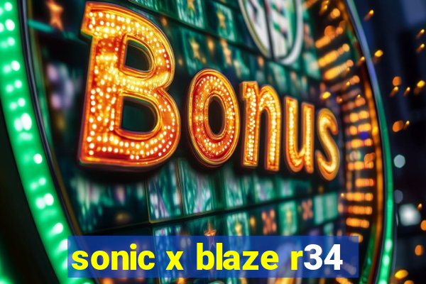 sonic x blaze r34